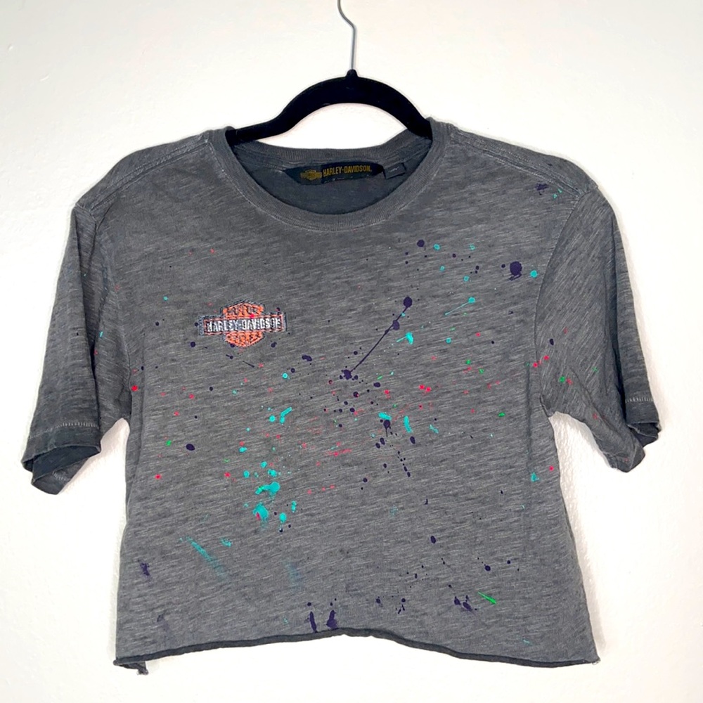 🏍 Harley Davidson Crop Tee